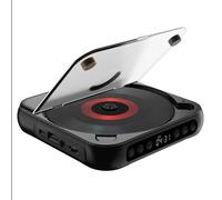 Lettore CD da tavolo Bluetooth con altoparlanti HiFi, connettività Bluetooth, supporto per diversi formati multimediali, riproduzione CD, MP3, USB e