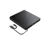 Lettore CD/DVD Esterno 5 In 1 con Porte , TF e USB, Lettore/Masterizzatore/Riscrittore Portatile di CD/DVD +/-RW per PC e Laptop