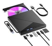 Lettore CD DVD Esterno per PC Masterizzatore DVD CD Externo USB 3.0 Type C