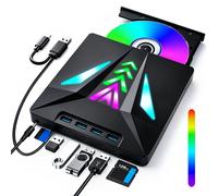 Lettore CD DVD Esterno per PC Portatile Masterizzatore DVD Esterno USB 3.0 /