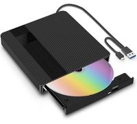 Lettore CD DVD Esterno per PC Portatile USB 3.0 Type-C Masterizzatore CD/DVD +/-