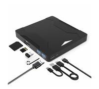 Lettore CD DVD USB3.0 TF SD Driver Di Scrittura Unità Esterna Portatile Gratuita Plug And Play Masterizzatore ROM For Computer Qualità Dell'immagine Chiara Audio Stabile