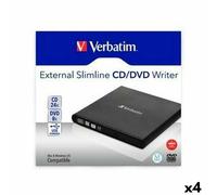 Lettore CD/DVD Verbatim SLIMLINE [4 Unità]