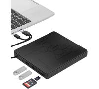 Lettore CD Esterno per PC Portatile USB 3.0 Type C, Masterizzatore DVD Esterno C