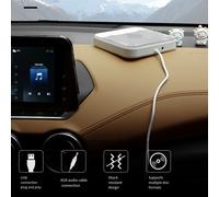 Lettore CD esterno per veicoli con porta USB e opzioni di connettività AUX