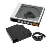 Lettore CD HiFi Portatile, Funzione Scheda Audio USB da Tavolo, Uscita Cuffie Stereo da 3,5 Mm/Uscita Digitale Ottica, Formati Disco Supportati CD/CD-R/CD-RW, per Uso Domestico