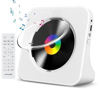 Lettore CD KC-806 con Bluetooth Montabile a parete Altoparlanti HiFi Integrati