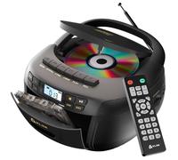 Lettore CD Lettore Cassette Audio AM/FM Radio Bluetooth Stereo CD Player Remota