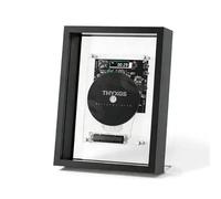 Lettore CD Music Frame, Lettore Decorativo Da Parete, Bluetooth 5.0/AUX Da 3,5 Mm, Con Display Digitale a LED/telecomando, Senza Altoparlanti, Per La Casa