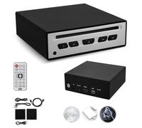 Lettore CD per auto con porta USB - Lettore CD esterno portatile universale per auto con connettore AUX/HDMI/USB/Type C, Plug & Play - Compatibile con Au-to, laptop, TV, Mac, computer