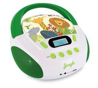 Lettore CD per bambini Metronic MP3 verde giungla