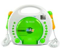 X4 tech bobby joey lettore cd per bambini sd usb incl funzione karaoke