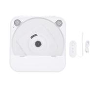 Lettore CD portatile Bluetooth MP3 Stereo Sonno Desktop CD Music Player con telecomando per Home (Bianco)