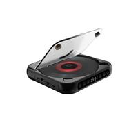 Lettore CD portatile con Bluetooth, batteria da 2000 mAh, ultra sottile e leggero, HiFi, compatibile con CD, USB e jack da 3,5 mm.