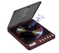 Lettore CD portatile con cuffie lettore CD compatto ricaricabile con altoparlante integrato batteria al litio da 2000mAh funzione anti urto con display LCD per adulti, studenti, bambini