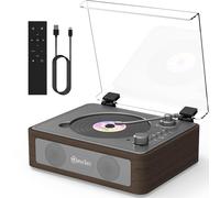 Lettore CD portatile con doppio altoparlante stereo integrato piccoli lettori CD