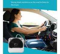Lettore CD portatile dal design comodo per uso auto con accessorio USB