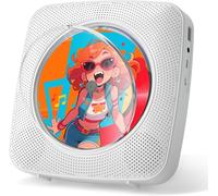 Lettore CD portatile Hifi : Lettori CD Bluetooth per la casa con altoparlanti Ba