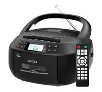 Lettore CD Portatile, Lettore Cassette Boombox, Supporta Chiavette USB/Bluetooth/ricezione Radio FM/AM, Compatibile Con Cassette E Riproduzione CD, Include Telecomando, Per Uso Familiare