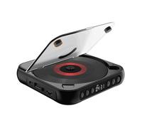 Lettore CD Portatile Musica BT con Ripetizione A-B 6 Modalità di Riproduzione Timer Telecomando e Funzione Esterna per Desktop Domestico