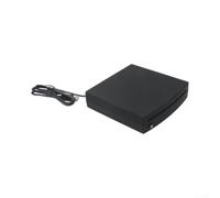 Lettore CD portatile per auto, ingresso AUX compatto | Connettore USB, compatibile con lettori DVD, design nero, adatto per veicoli