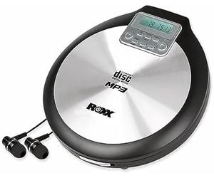Lettore CD portatile Roxx PCD 600 CD, CD-R, CD-RW, MP3, colore: Nero