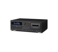 TEAC AD-850-SE CD- & Kassettenspieler mit USB, Schwarz