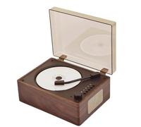 Lettore CD retrò ricaricabile con supporto CD BT USB 3,5 mm AUX Lettore CD portatile compatibile con Bluetooth 5.0 Il miglior regalo per la