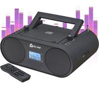 Lettore CD Stereo Boombox B4 + AM/FM Radio Con Lettore CD E USB, Bluetooth, AUX