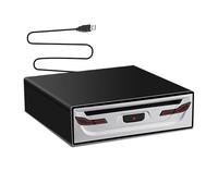 Lettore CD Universale Autoradio Stereo Collegamento USB Lettore CD Portatile Auto Navigazione TV MacBook Pro Laptop Computer Computer con Porta USB Plug and Play