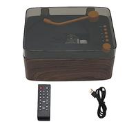 Lettore CD vintage multifunzionale, altoparlante Bluetooth HiFi ricaricabile, lettore musicale CD portatile per casa, auto e viaggi