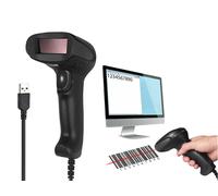 LETTORE CODICE A BARRE BARCODE SCANNER CON CAVO USB PISTOLA LASER Q-A202