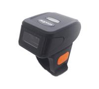 Approx Lettore di Codici a Barre per Dito, APPLS12R 1D Bluetooth/RF 2.4 GHz, con Dispositivo Manuale 380 mAh Nero/Arancione