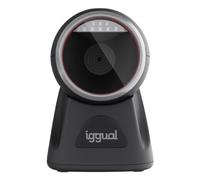 Lettore codici a barre fisso iggual L2DUSB-S-AX 1D 2D CMOS USB Ethernet Nero IP52