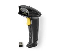 Lettore codici a barre Nedis BSCNW1D100BK Laser 1D Wireless 50 m Nero
