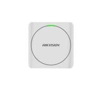 Lettore di accesso - Accesso con scheda MF - Indicatori LED e acustici - Wiegand 26/34 - Compatibile con i controllori Hikvision - Adatto per uso esterno IP65