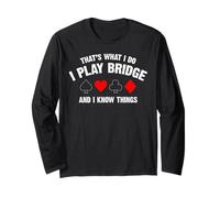 Lettore di carte - Bridge Player Card Game Cardplay - Bridge Maglia a Manica
