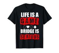 Lettore di carte - Bridge Player Card Game Cardplay - Bridge Maglietta