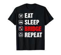 Lettore di carte - Bridge Player Card Game Cardplay - Bridge Maglietta