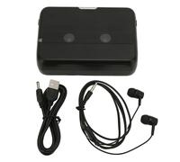Lettore di cassette Bluetooth, funzione di inversione automatica con qualità audio stereo nitida, lettore di cassette portatile da viaggio, radio FM