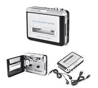 Lettore di cassette Convertitore da nastro a MP3 Retro Auto Reverse Lettore di cassette portatile Convertitore di CD Convertitore di acquisizione Lettore musicale con