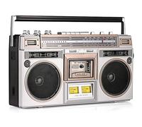 Lettore di cassette portatile con radio AM/FM, registrazione USB/SD, altoparlanti integrati per gli amanti della musica e conversione audio
