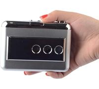 Lettore di Cassette USB Digitale, Convertitore da Cassetta A Mp3 Cattura Lettore Musicale Audio Converti Musica su Nastro su Pc Portatile Mac OS