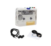 lettore di Cassette Walkman MP3/CD Audio lettore di Cassette USB con Inversione Automatica Convertitore di Cassette MP3 Microfono Integrato