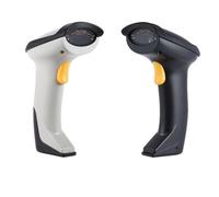 Lettore di codici a barre 1D portatile con connettività wireless BT 2.4G 3 in 1 e cablata USB Supporta la scansione inversa di codici a barre Compatibile con tablet e computer