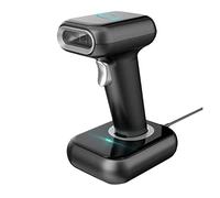 Lettore di codici a barre 2d 1d Scanner for scanner a barre ad alte prestazioni Qr Codice lettore USB Esposizione completa durevole ad alta velocità wireless con base for il negozio a pagamento, minim