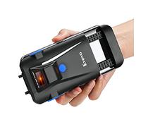Lettore di Codici a Barre Bluetooth 2D, Scanner Clip Retro Portatile Ricaricabile Wireless 3-in-1 USB per Gestione inventario Magazzino Dettaglio per Telefono Android, IOS