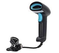Lettore di codici a barre cablato USB 1D Lettore di codici a barre cablato Decodifica rapida Design ergonomico per supermercato Magazzino Farmacia Ospedale Negozio al dettaglio