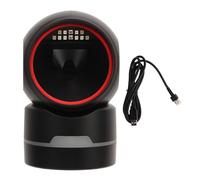 Lettore di codici a barre Rilevamento automatico Vivavoce Desktop USB Plug and Play Lettore di codici a barre QR 1D 2D grandangolare per negozi al dettaglio Magazzini Supermercati