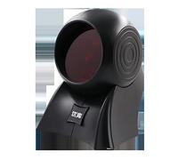 Lettore di codici a barre Scanner a barre Omnidirezionale 1D Codice Leggi il desktop a mani libere USB Lettore di codici a barre di scansione della piattaforma for supermercati per l'inventario(RS232